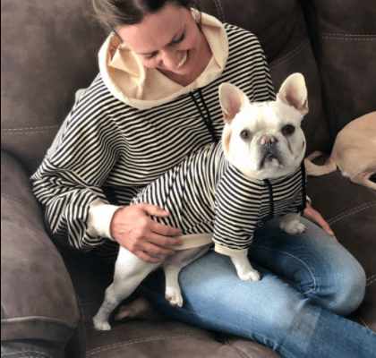 French bulldog best sale matching outfits