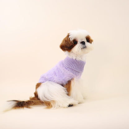 Dog Blue Stylish Sweater Vest for small medium dogs by Frenchiely