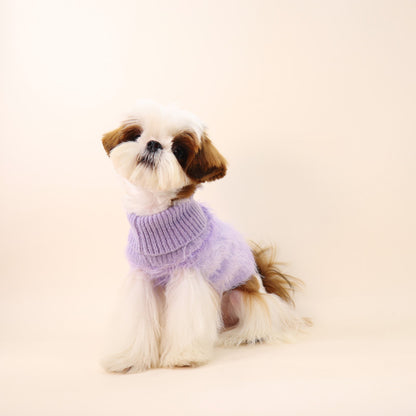 Dog Blue Stylish Sweater Vest for small medium dogs by Frenchiely