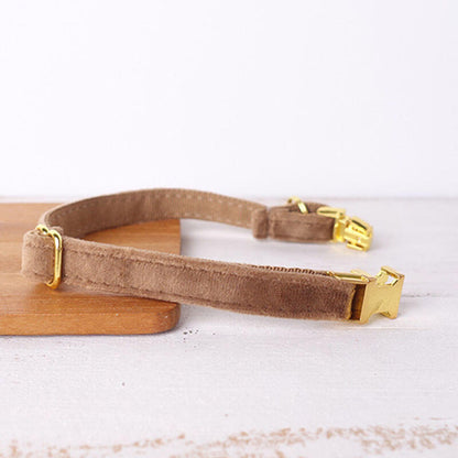 Cat Collar-Brown - Frenchiely