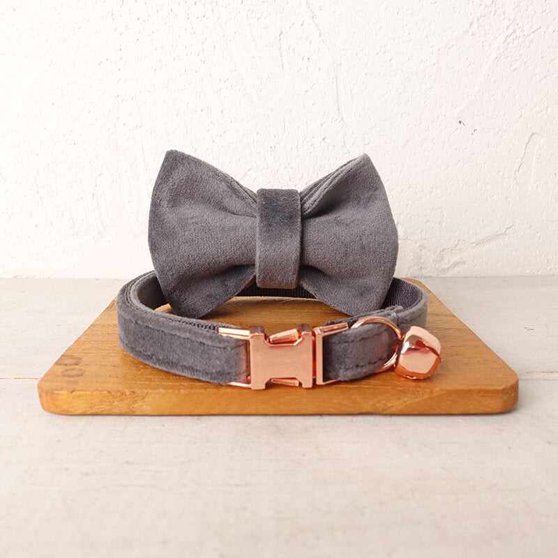 Cat Collar-Grey - Frenchiely