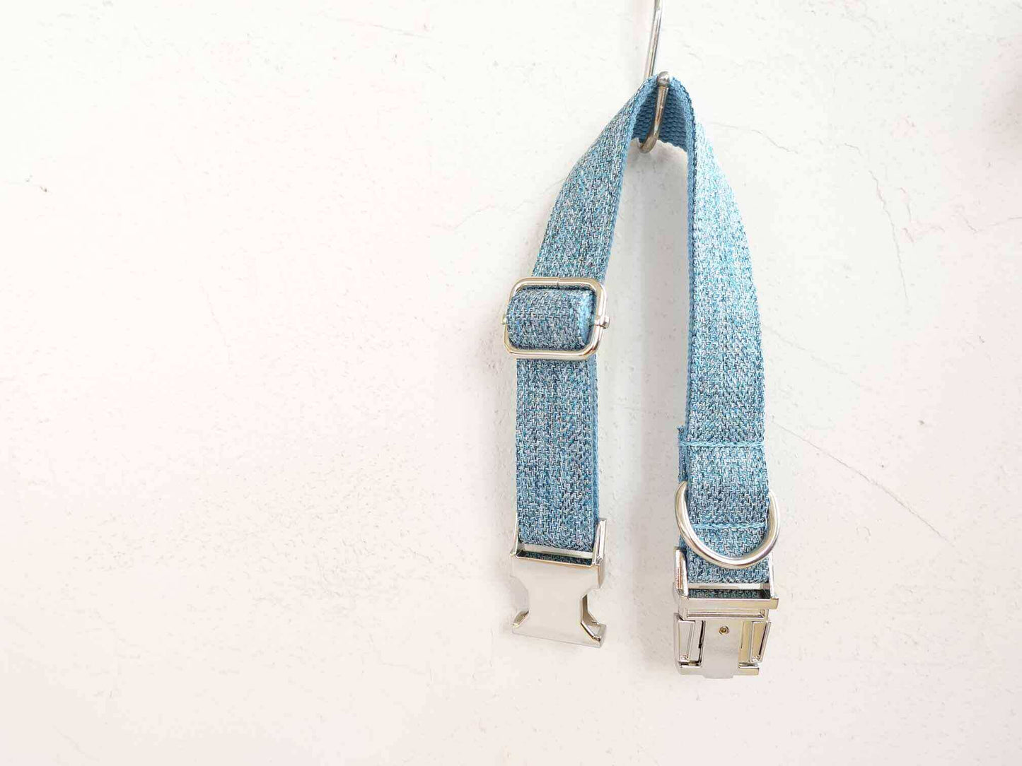 Dog Blue Collar Leash Set - Frenchiely