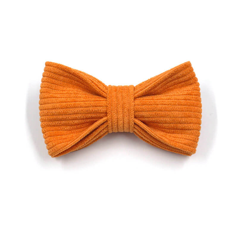 Dog Orange Bow Tie - Frenchiely