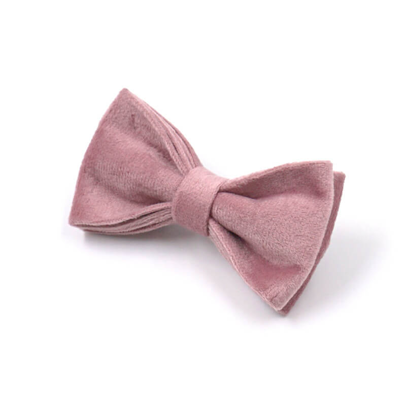 Dog Dark Pink Bow Tie - Frenchiely