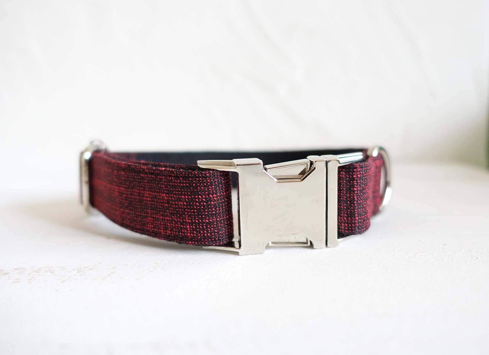 Dog Red Collar Leash Set - Frenchiely