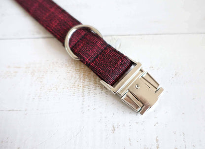 Dog Red Collar Leash Set - Frenchiely