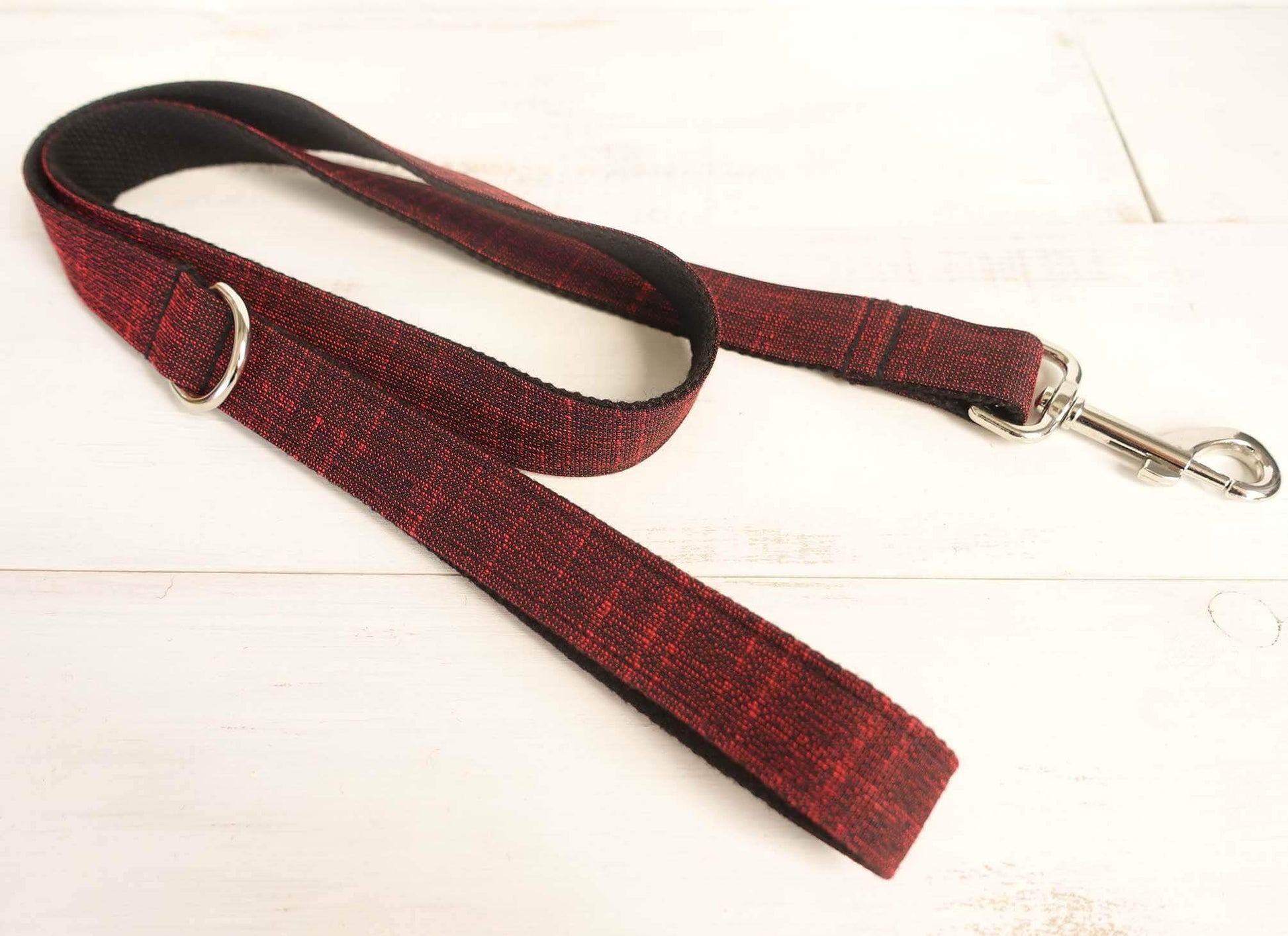 Dog Red Collar Leash Set - Frenchiely