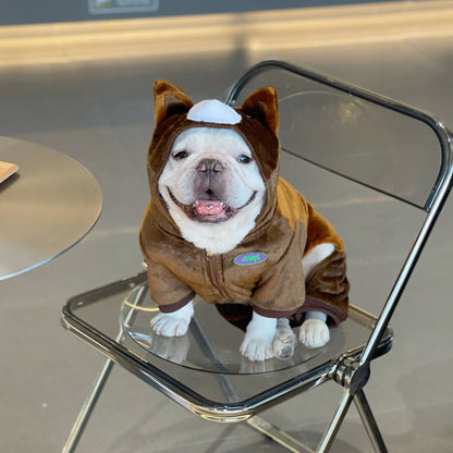 Dog Brown Dog Costume Onesie - Frenchiely