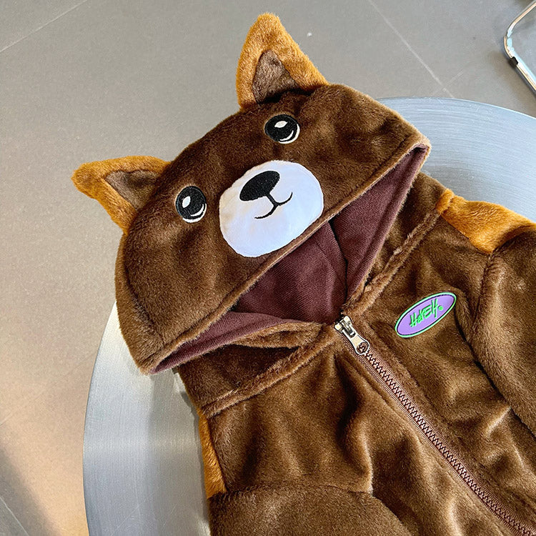 Dog Brown Dog Costume Onesie - Frenchiely