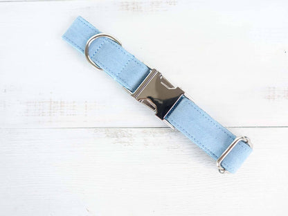 Dog Light Blue Collar - Frenchiely