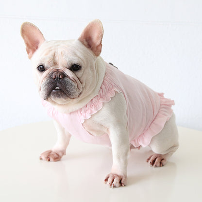 Dog Bowtie Dress- Stretchy for french bulldogs