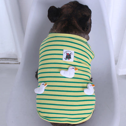 Dog Stretchy Shirt Dress for Small Medium DOgs