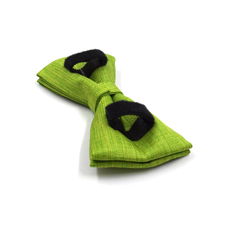 Dog Grass Green Bow Tie - Frenchiely