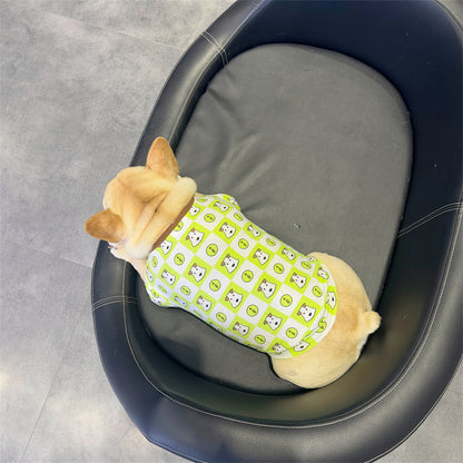 Dog Green Doggie Print Shirt