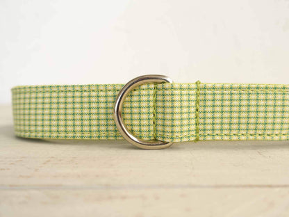 Dog Avocado Plaid Leash Set - Frenchiely