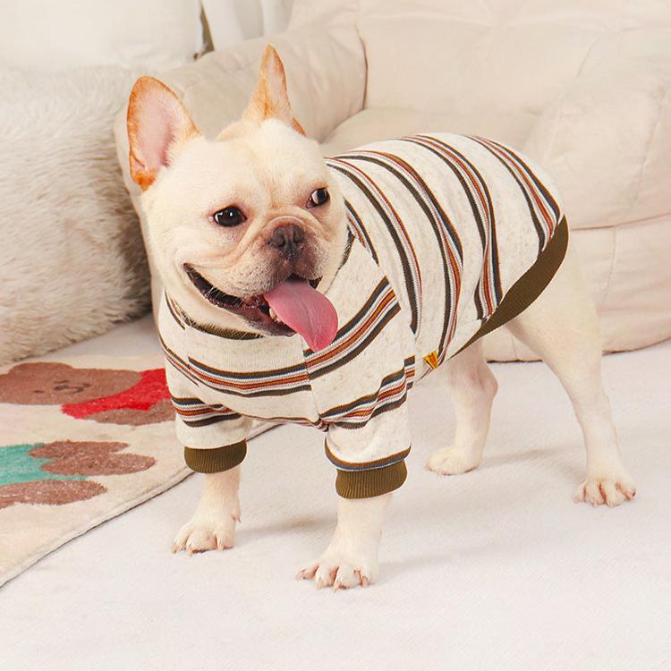 Dog Stripe Shirt for Medium Dogs By Frenchiely.com