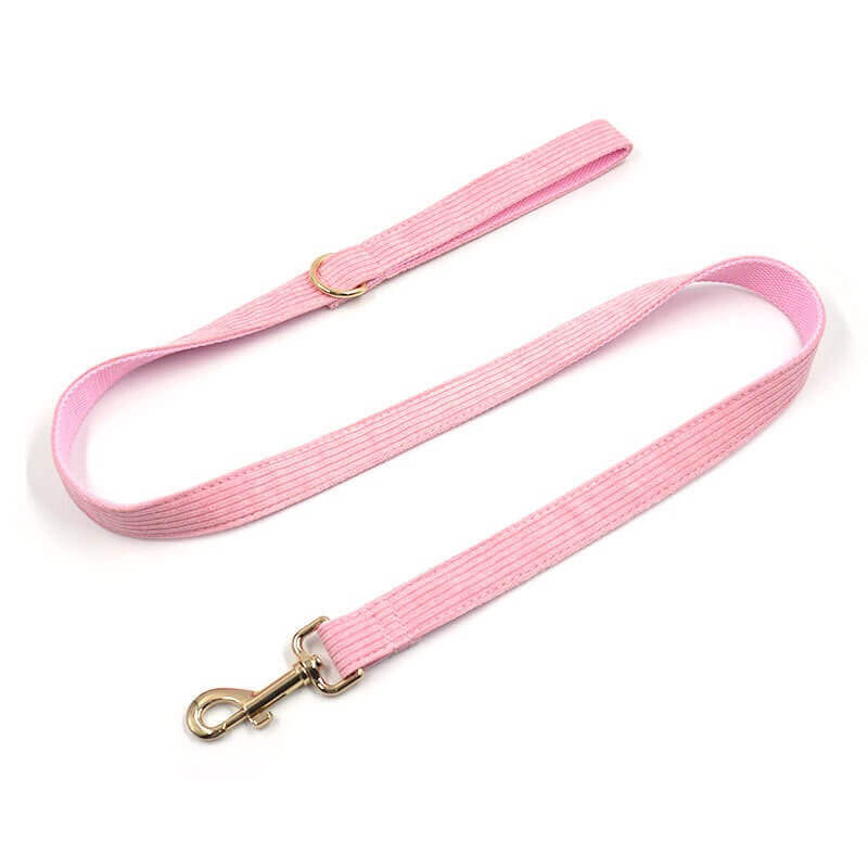 Dog Pink Collar Leash Set - Frenchiely