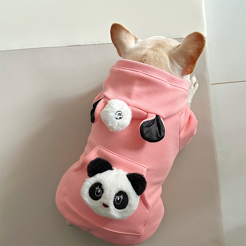 Pink panda outlet hoodie