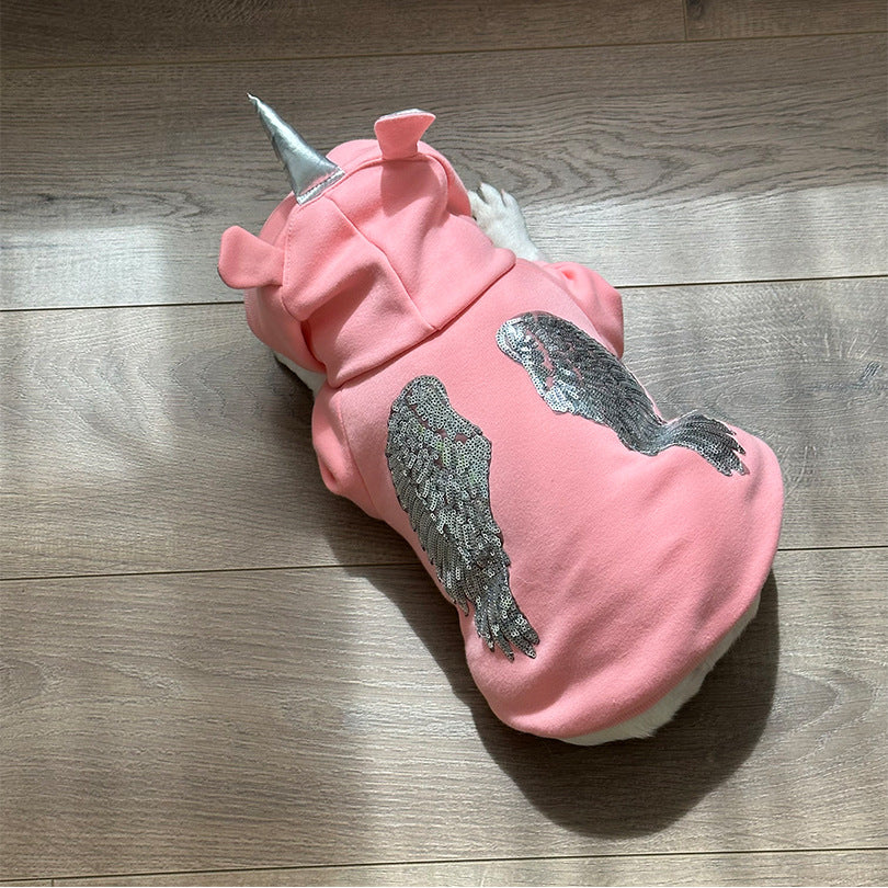 Dog unicorn outlet hoodie