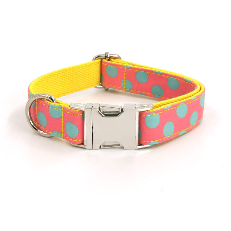 Dog Polka Collar Leash Set - Frenchiely