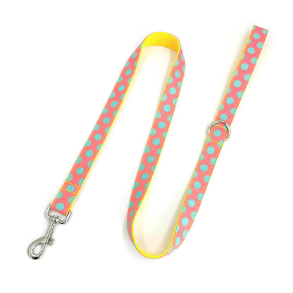 Dog Polka Collar Leash Set - Frenchiely