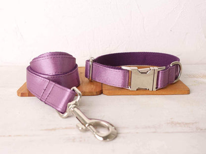 Dog Lilac Leash Set - Frenchiely