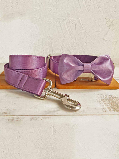 Dog Lilac Leash Set - Frenchiely