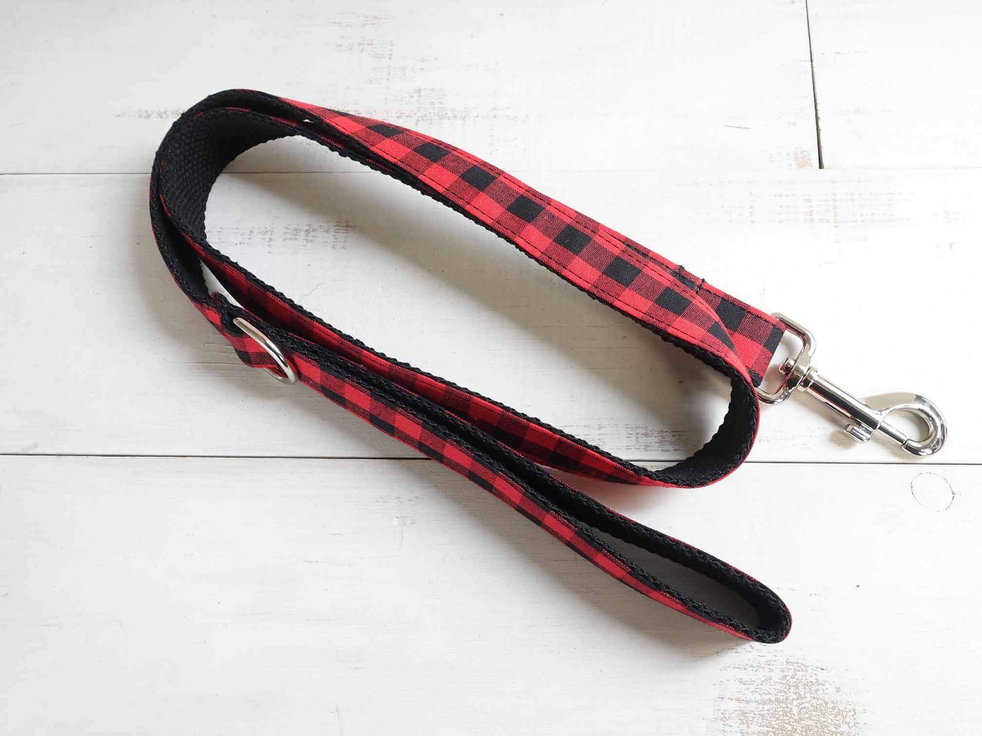 Dog Red Buffalo Leash Set - Frenchiely