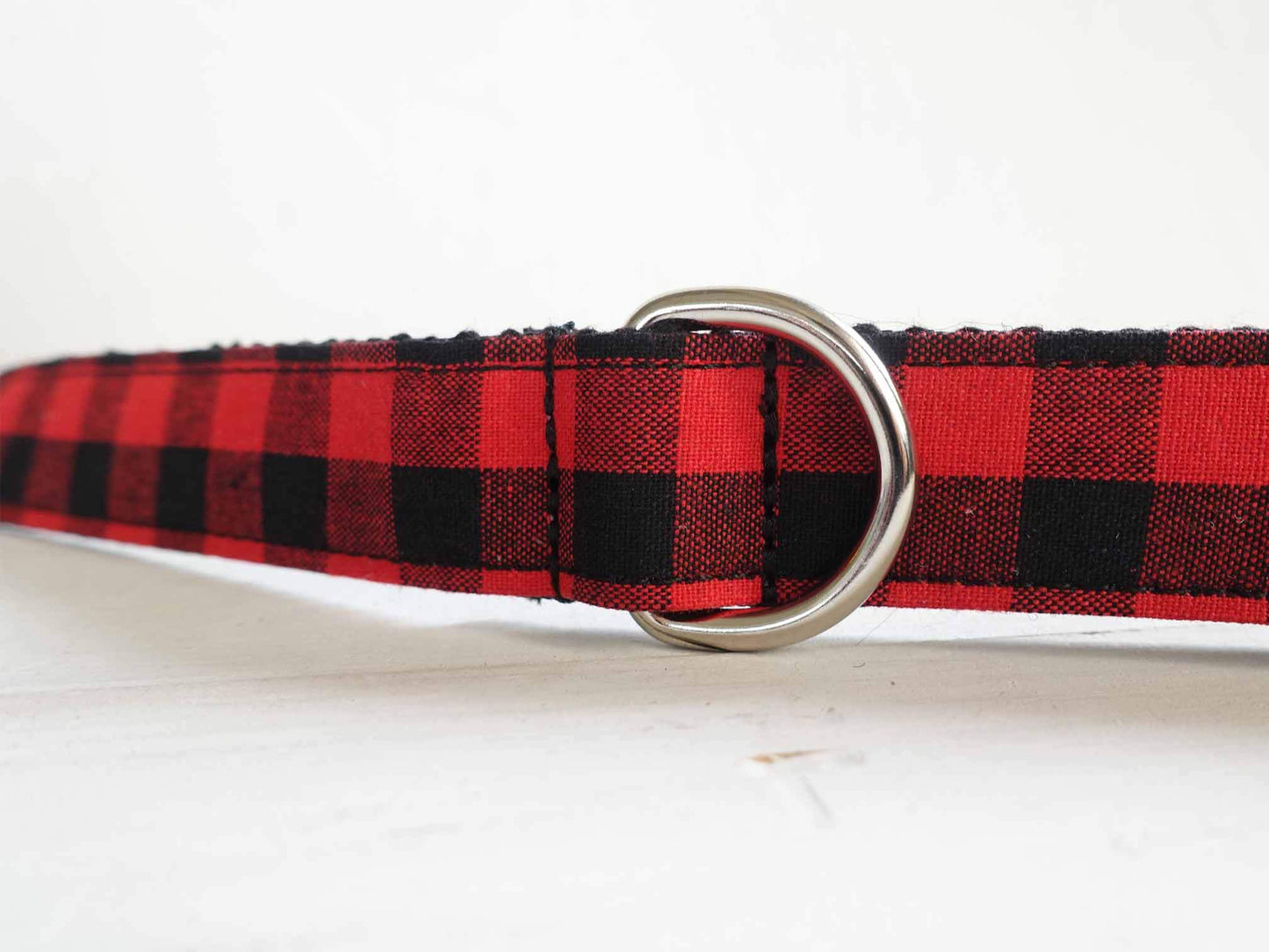 Dog Red Buffalo Leash Set - Frenchiely