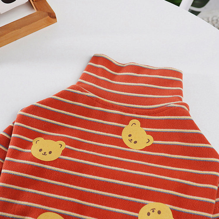 Dog Orange Striped Pajamas Onesie - Frenchiely