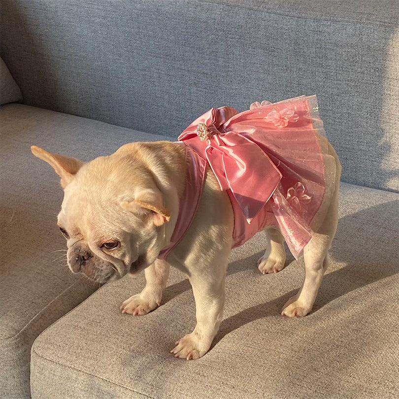 French bulldog wedding dress best sale