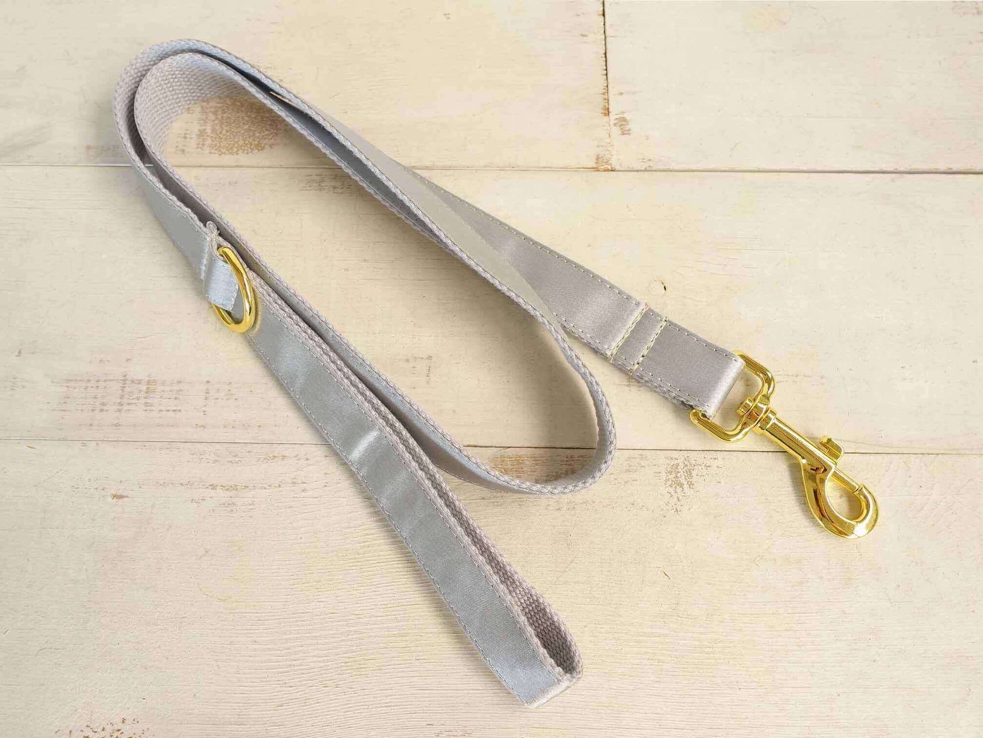 Dog Silvery Collar Leash Set - Frenchiely