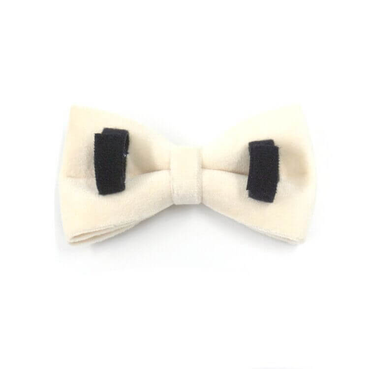 Dog White Bow Tie - Frenchiely