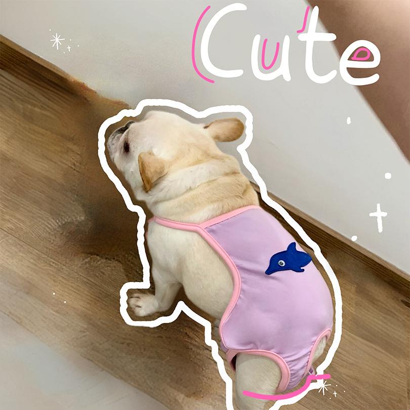 Cartoon Heat Pants for Female Frenchie Frenchiely