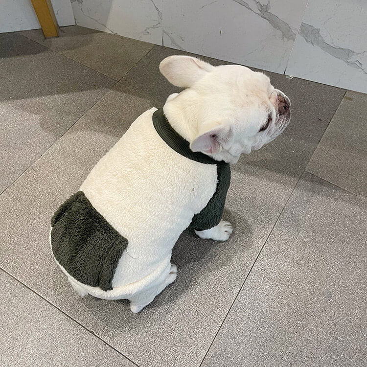 Dog Winter Warm Pullover Sweater with Pocket by Frenchiely 