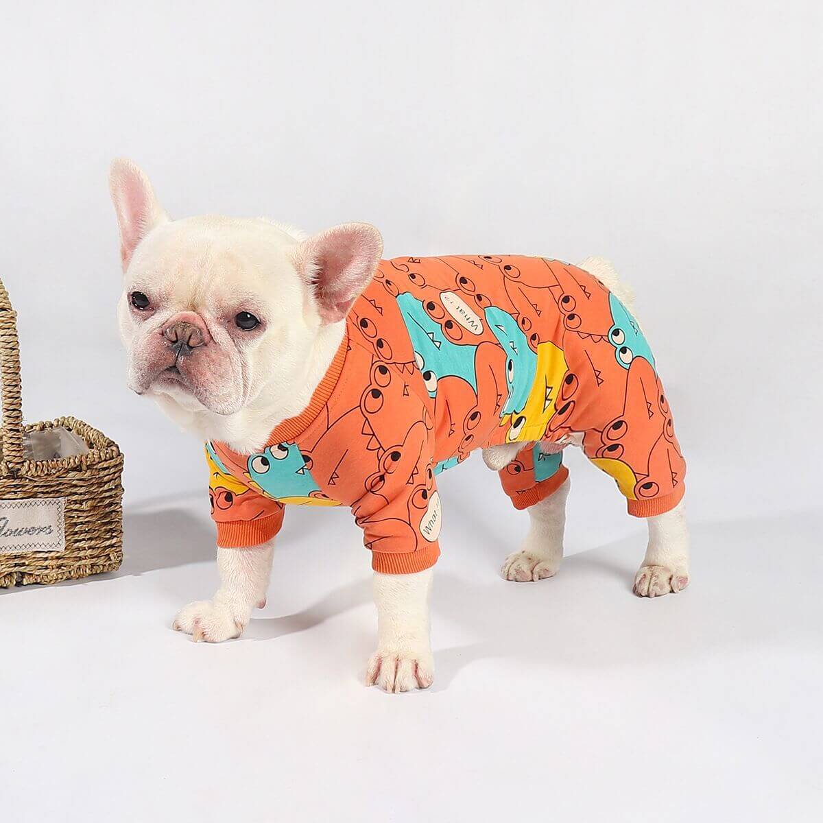 Puppy Autumn Fall Jammies Loungewear BY FRENCHIELY