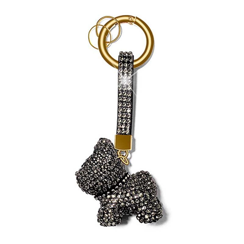 GUCCI Guccioli French Bulldog Dog Leroy Bag Charm Key Ring