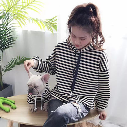 Dog Human Winter Matching Hoodie - Frenchiely