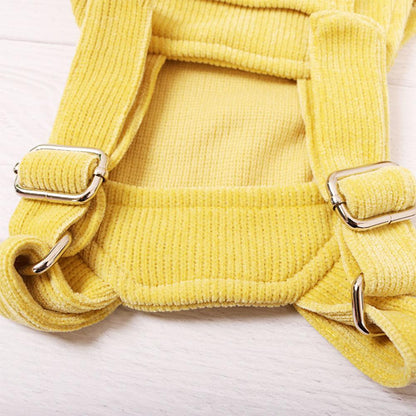 Dog Winter Flexible Jumpsuit Overall with Pocket - Frenchiely