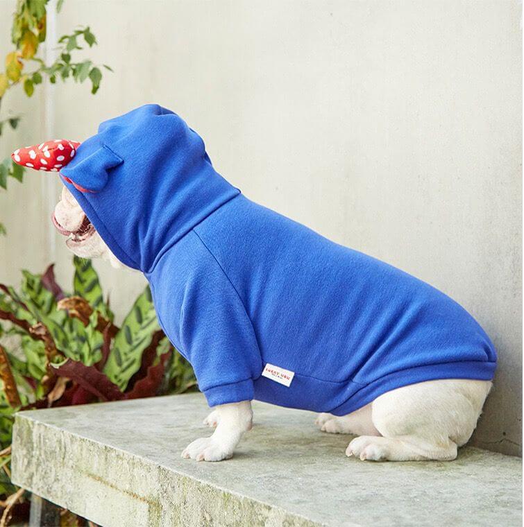 Dog Cartoon Hoodie for Medium Sized Dogs by Frenchiely.com