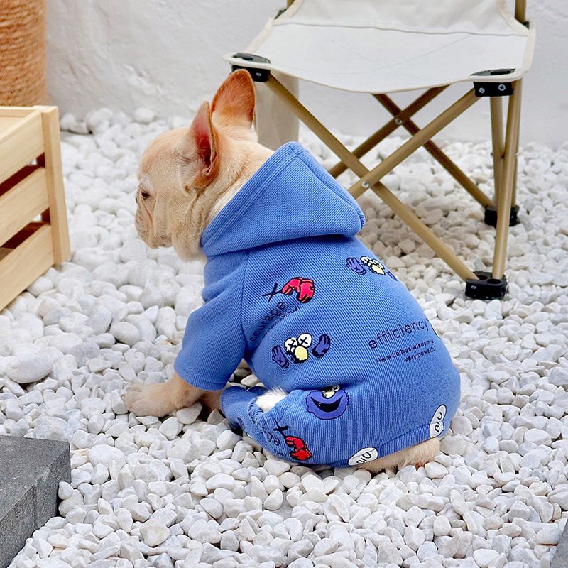 Dog Winter Pajama with Hood - Frenchiely