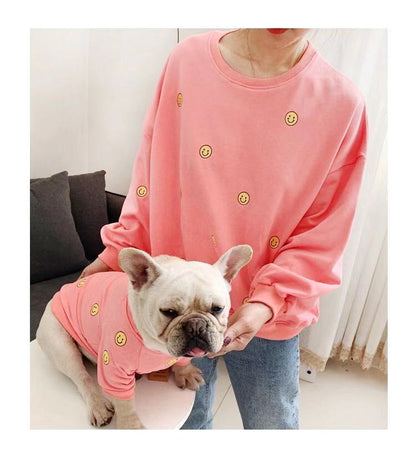 Dog Emoji Matching Hoodie Outfits - Frenchiely