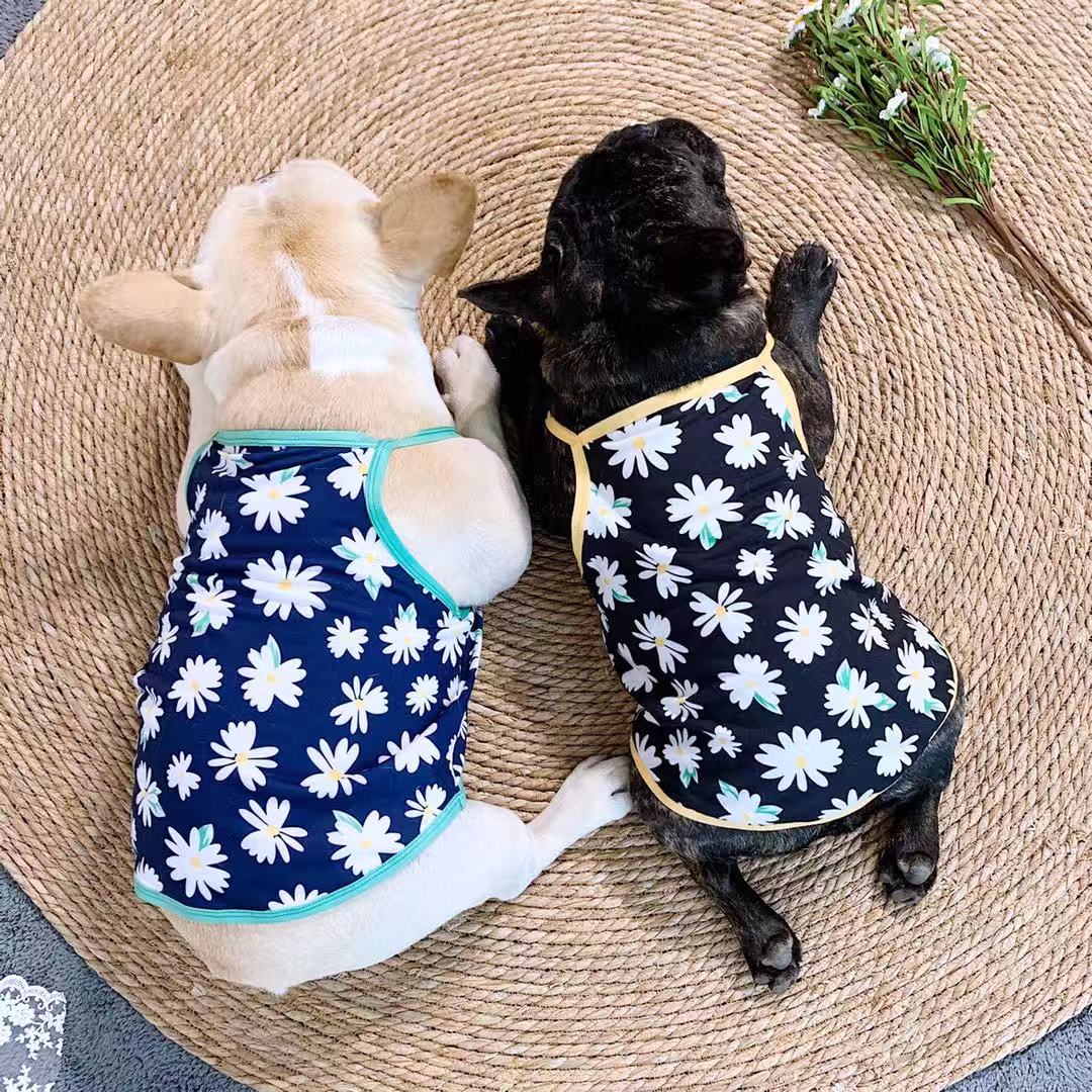 Dog Floral Shirt for Female Dogs - Frenchiely