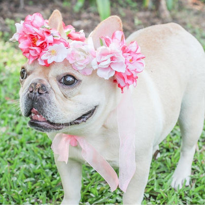 Dog Wedding Garland for Medium Dogs - Frenchiely