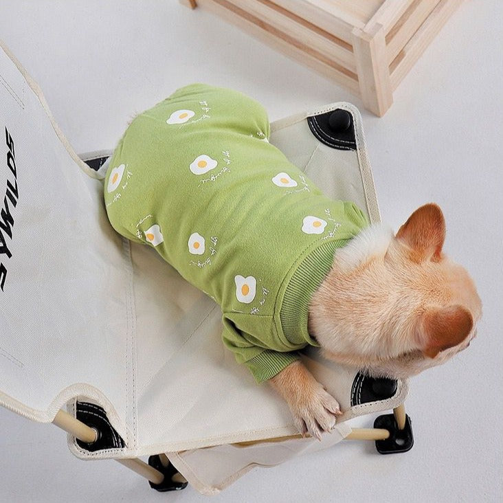 dog onesie pajamas for small medium dog breeds