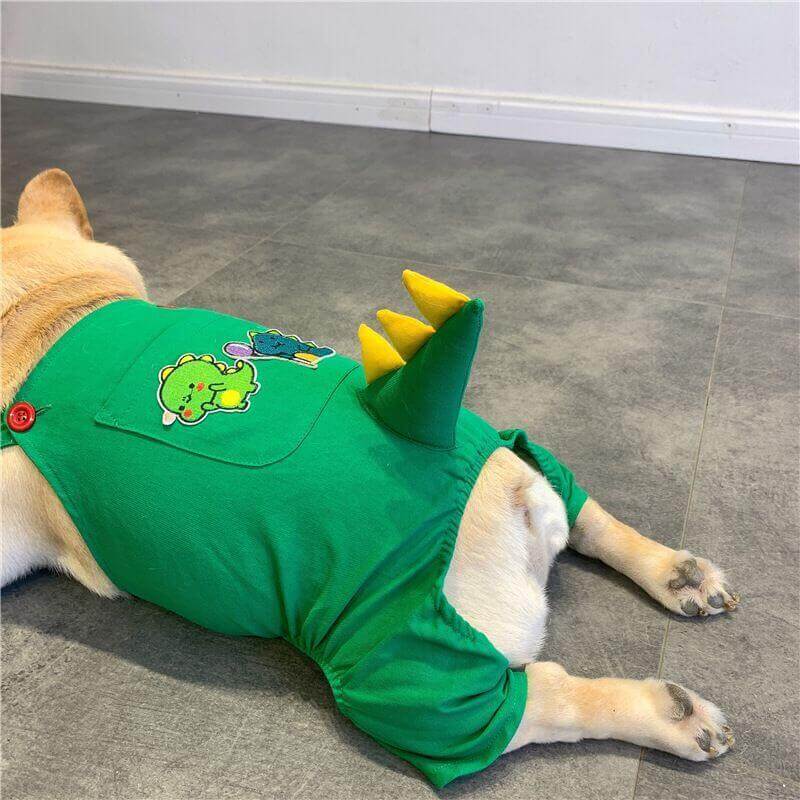 Large dog dinosaur clearance costume