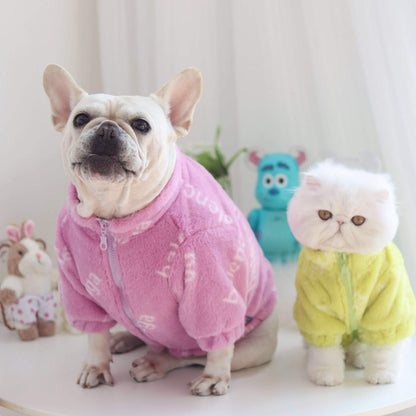 Dog Winter Warm Jacket Coat for Medium Dogs by Frenchiely 