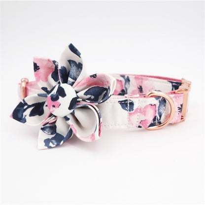 Female Dog Collar Bow Leash Set - Frenchiely